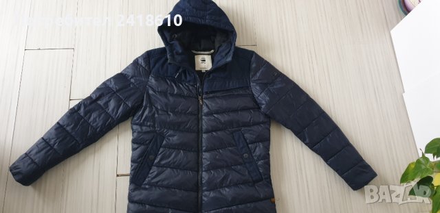 G - Star Attacc Quilted Hooded Mens Jacket Size M НОВО! ОРИГИНАЛ! Мъжко Яке!