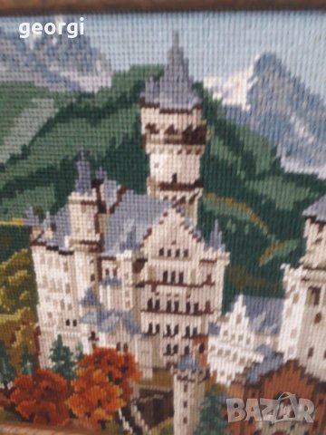 Немски гоблен замъка Нощвайнщойн , снимка 3 - Гоблени - 32374864