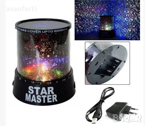 Проектор на звездното небе STAR MASTER Gizmos H-28305, снимка 7 - Играчки за стая - 27360941