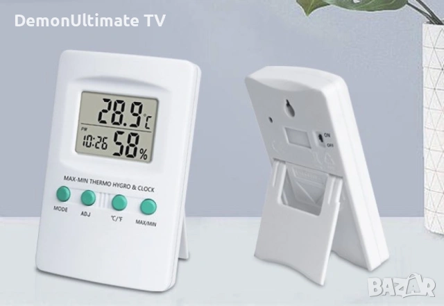 Влагомер, термометър, вътрешна или външна температура ТА138