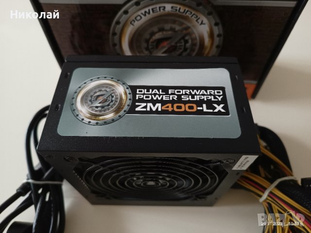 Zalman Захранване PSU 400W APFC ZM400-LX

, снимка 2 - Захранвания и кутии - 43194561