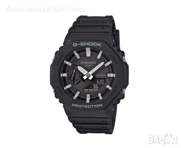 Мъжки часовник Casio G-Shock GA-2100-1AER, снимка 1 - Мъжки - 43393178