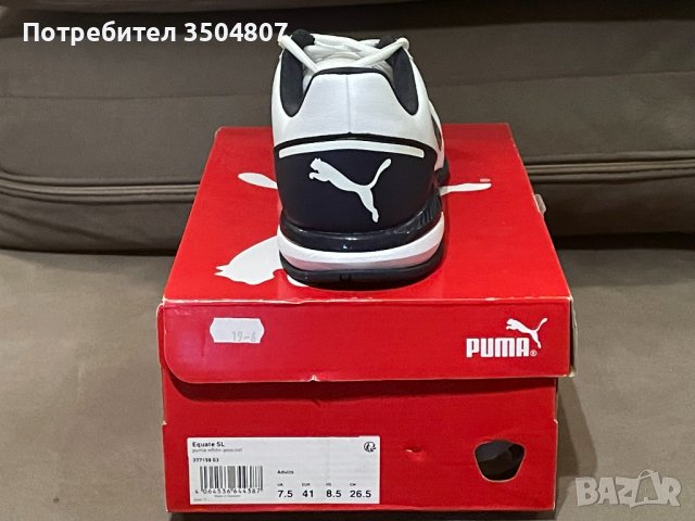 Маратонки Puma Equate SL white-peacoat номер 41.Цена: 119.99 лв., снимка 5 - Маратонки - 38145405