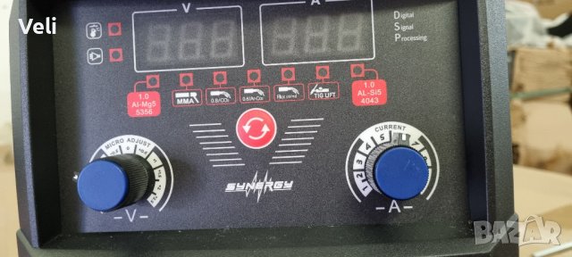 Синергичен телоподаващ апарат MIG-MMA 250AL за алуминии