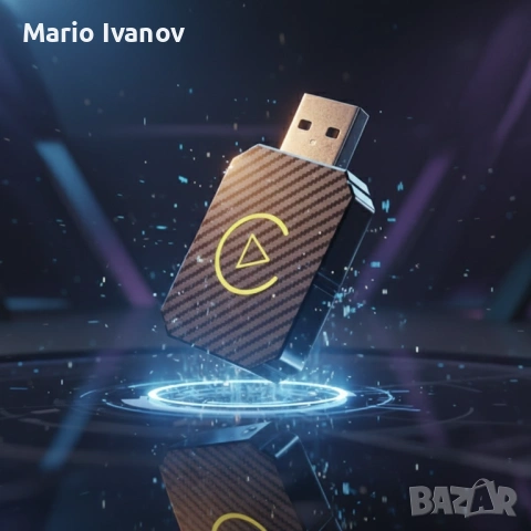 Безжичен адаптер за CarPlay и Android Auto – Plug & Play, Bluetooth 5.0, двулентов Wi-Fi 2.4/5GHz