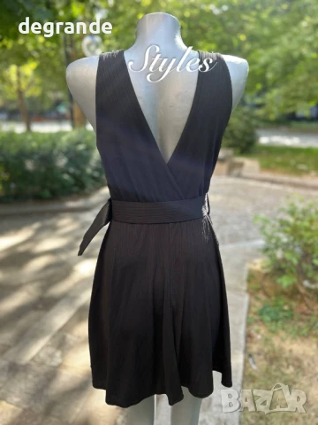 Елегантна рокля с колан, снимка 5 - Рокли - 50814414