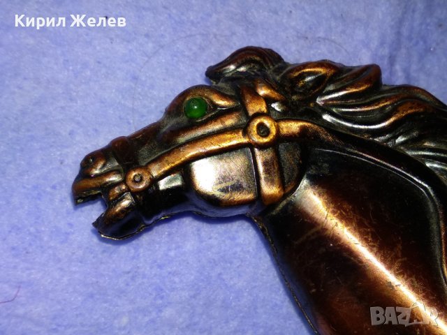 СТАРО МЕТАЛНО КОНЧЕ ТЕЖКО МАСИВНО ПОМЕДНЕНО МНОГО КРАСИВО с БАТЕРИИ За МЕЛОДИЯ? 42769, снимка 4 - Декорация за дома - 43827763