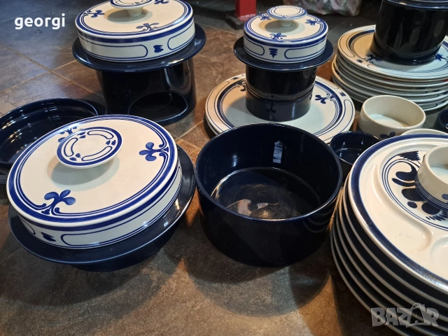 керамичен сервиз Rosenthal Siena blue 33/3,4, снимка 3 - Сервизи - 53409642