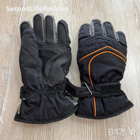 Ски ръкавици Ziener за възрастни, размер 6, водоустойчиви, за навън черни зимни Gore-Tex за сняг, снимка 6 - Зимни спортове - 52497587