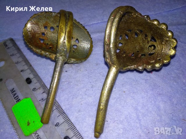 Стар КОЛЕКЦИОНЕРСКИ ЕТНОГРАФСКИ ПЛЕМЕНЕН САЧАНЕН ПРЪСТЕН За ПАЛЕЦ на КРАКА ИНДИЯ 1930те 2 Броя 41311, снимка 10 - Антикварни и старинни предмети - 43666272