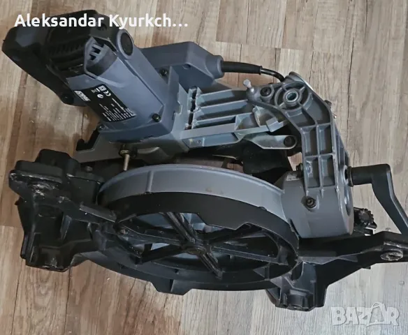 Напречен скосяващ потъващ циркуляр 1600W, снимка 7 - Циркуляри - 49702687