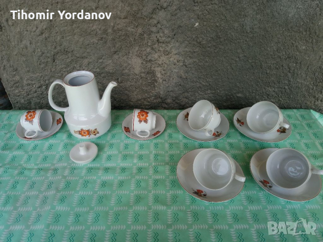 Порцелан Бг,кана, чаши., снимка 7 - Сервизи - 36387610