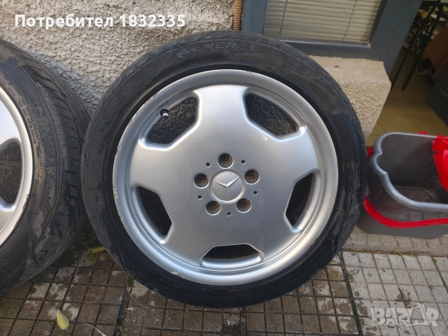 Джанти 17ки Моноблок Интра Мерцедес , снимка 3 - Гуми и джанти - 53025061