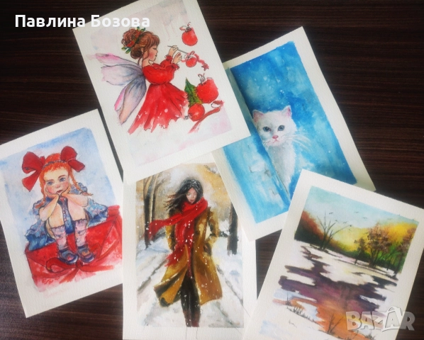 Картини / ,,В очакване на празниците ,,, снимка 3 - Картини - 52612587