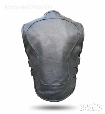 Кожен елек icon кожа естествена телешка кожа мото мъжки дамски детски, снимка 4 - Аксесоари и консумативи - 49206809