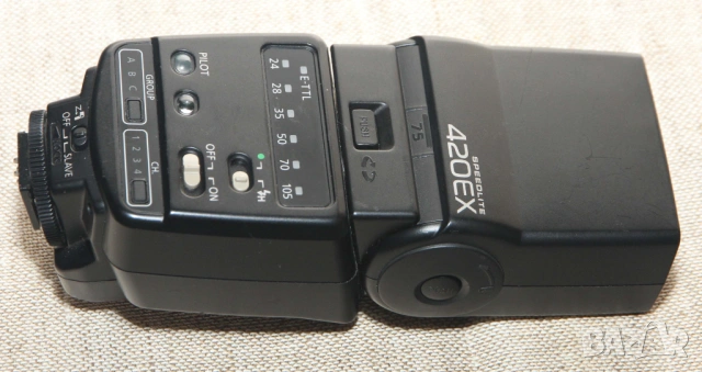 светкавица Canon speedlite 420EX, снимка 9 - Светкавици, студийно осветление - 53396295