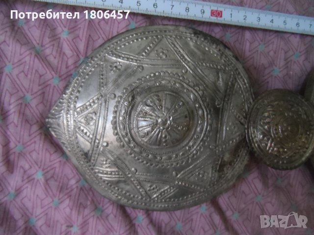 стари възрожденски сребърни пафти, снимка 4 - Антикварни и старинни предмети - 37597854