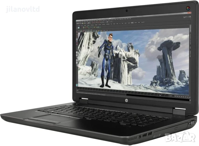 Лаптоп HP ZBook 17 i7-4700MQ 32GB 512GB SSD K610M ГАРАНЦИЯ, снимка 2 - Лаптопи за работа - 51007417