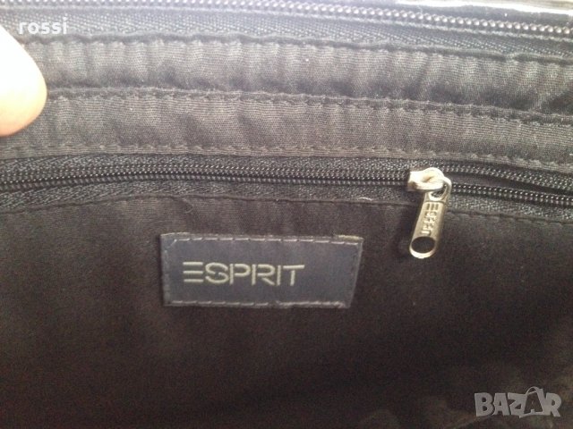 Оригинална чанта ESPRIT естествена кожа дамска нова, снимка 8 - Чанти - 35583969