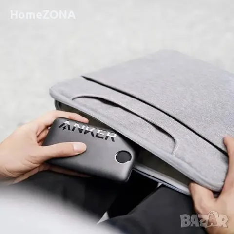 Външна батерия Anker 335 PowerCore, 20000 mAh, 22.5W, USB-C, USB-A, черен, снимка 5 - Външни батерии - 49353950