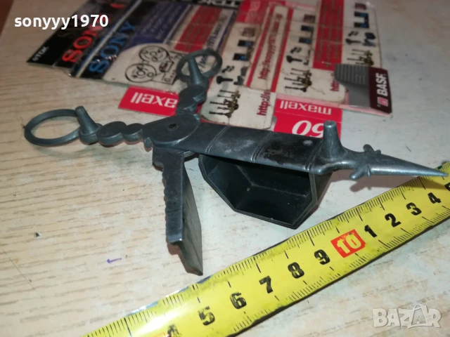 УРЕД ЗА СВЕЩИ-АНТИКА ВНОС SWISS 1306251153, снимка 3 - Антикварни и старинни предмети - 50652528