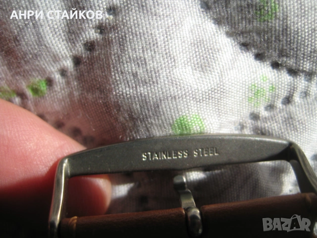 Продавам нова кожена каишка за часовник FOSSIL, снимка 9 - Каишки за часовници - 53150880