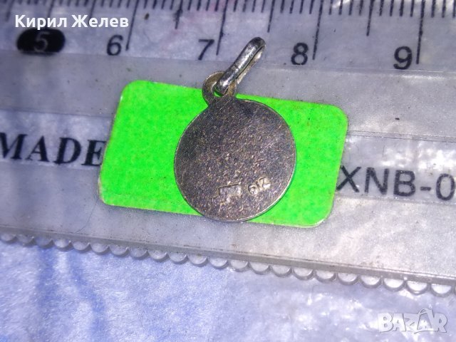 BEATO FRAY LEOPOLDO Стар РИМОКАТОЛИЧЕСКИ СРЕБЪРЕН МЕДАЛЬОН ИКОНКА - ИТАЛИЯ с ПЕЧАТ на МАЙСТОРА 29700, снимка 5 - Антикварни и старинни предмети - 40768612