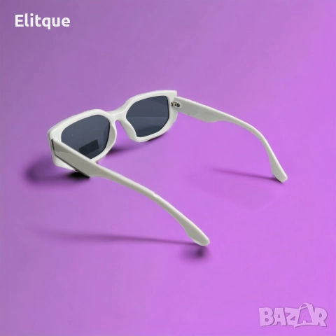 Луксозни дамски слънчеви очила White Fashionstyle YJZ124, снимка 5 - Слънчеви и диоптрични очила - 52889077