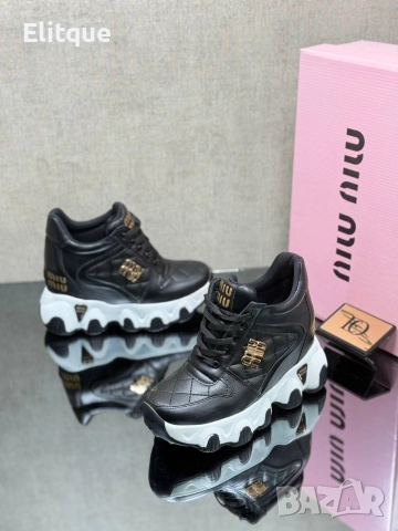 дамски маратонки на платформа miu miu Tommy Hilfiger Gucci , снимка 14 - Маратонки - 52612319