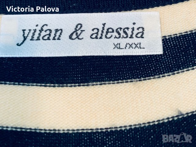 Красива блуза YIFAN & ALESSIA, снимка 3 - Блузи с дълъг ръкав и пуловери - 43639035