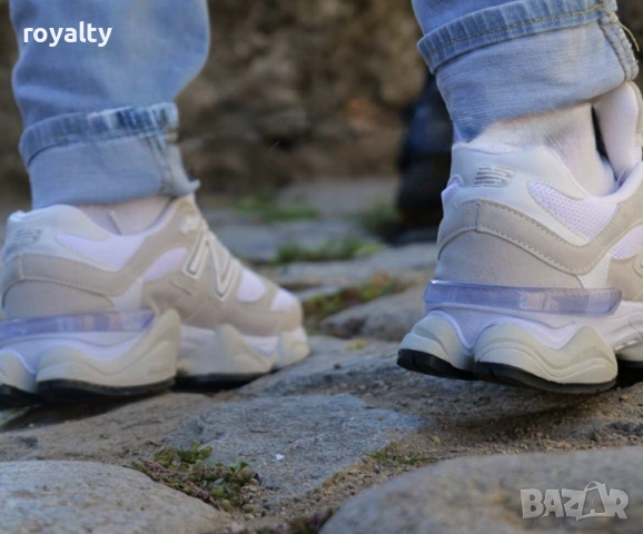 Мъжки Маратонки NewBalance 9060 Цвят-Бяло, снимка 3 - Маратонки - 51635820