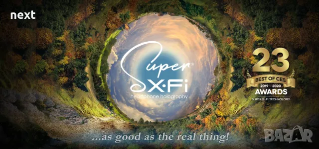 Слушалки Creative Sxfi Air Bluetooth, снимка 3 - Слушалки и портативни колонки - 47311311