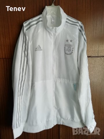 Adidas Argentina National AFA Uniforia Anthem Ново Оригинално Горнище Яке Аржентина