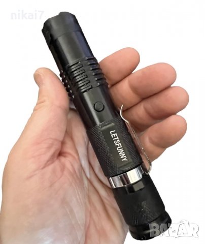 POWER STYLE LED мощен прожектор фенер+електрошок М11 за оцеляване, снимка 10 - Къмпинг осветление - 39118738