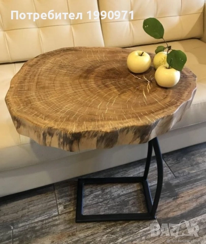 Маси от масив с жив ръб, кръгли, правоъгълни, трапезни, холни, орех, дъб, бряст по поръчка на клиент, снимка 5 - Маси - 52471539