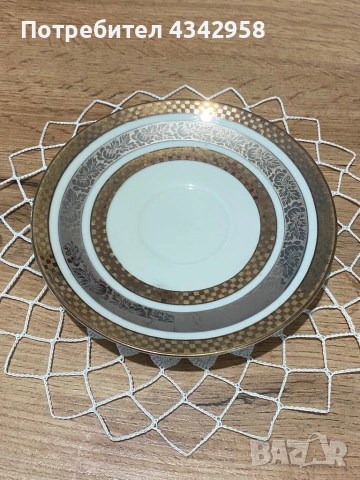 Winterling.1940-те. Порцеланов сет за чай. , снимка 4 - Антикварни и старинни предмети - 53221830