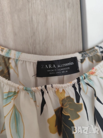 Zara боди- блуза С размер , снимка 4 - Блузи с дълъг ръкав и пуловери - 53578961