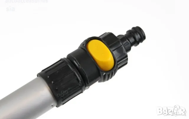 Четка за измиване на автомобил Amio, с телескопична дръжка 145-250см, снимка 3 - Аксесоари и консумативи - 49644550