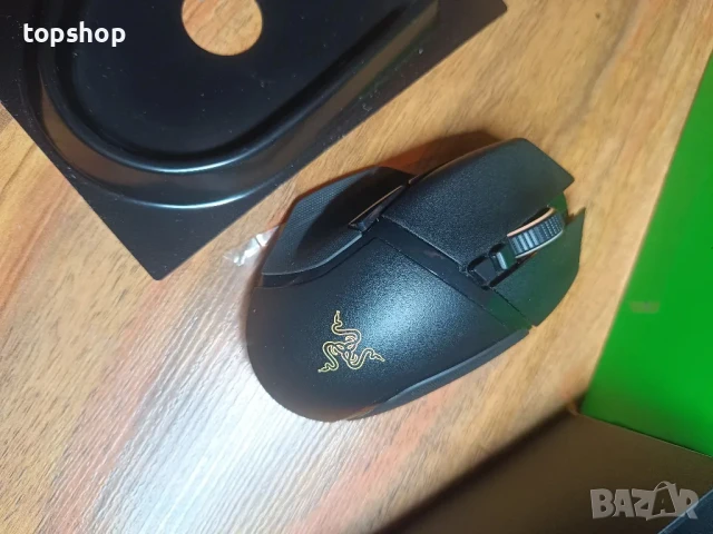 Безжична геймърска мишка Razer Basilisk V3 Pro: HyperScroll Tilt Wheel - 30K DPI оптичен сензор..., снимка 12 - Клавиатури и мишки - 50575446