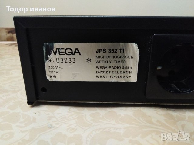 Wega jps352 ti micro processor, снимка 7 - Ресийвъри, усилватели, смесителни пултове - 38822810