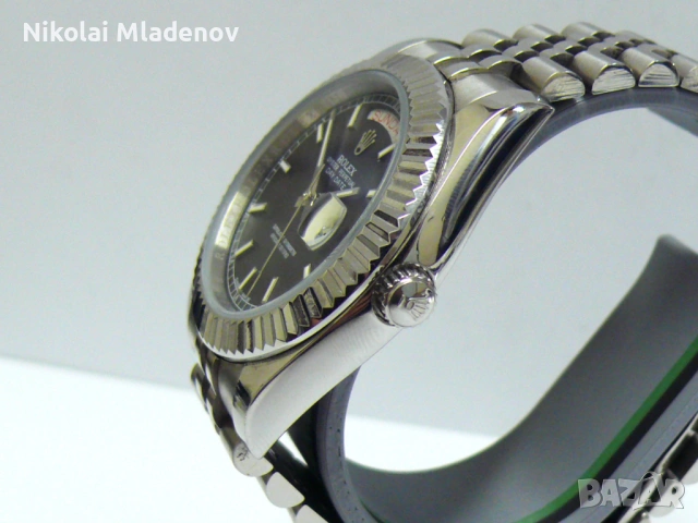 Автоматичен, Стилен Мъжки ръчен часовник, работещ с Ден и Дата, снимка 3 - Мъжки - 53263411