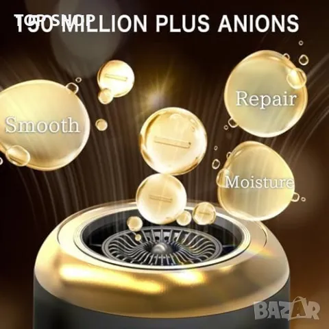 Нов Сешоар Mifasol 1600W Йонизация Бързо Сушене Тих - Черен, снимка 2 - Сешоари - 49427442