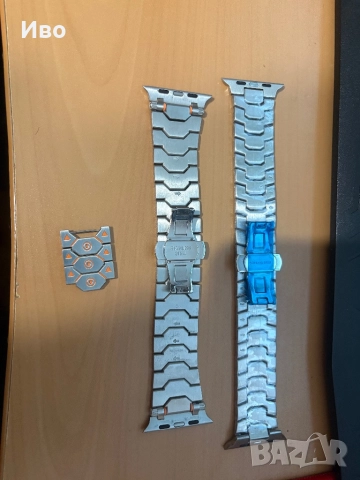 Стоманени каишки за Apple Watch Ultra 3 , снимка 2 - Друга електроника - 52438283