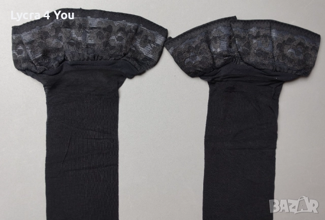 Sanpellegrino Freedom 15 den S/M черни силиконови чорапи, снимка 6 - Бельо - 52507046