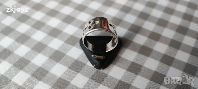 СРЕБЪРЕН ПРЪСТЕН  5.80 ГРАМА/ ПРОБА 925 , снимка 3 - Пръстени - 43452548