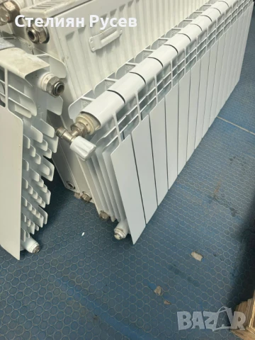 2107 алуминиев радиатор 14 ребра 115/45см -цена 110лв                      смр -с кран      -изпраща, снимка 4 - Други - 51107328