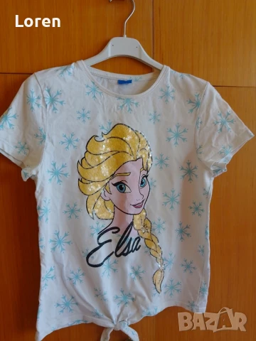💙⭐Disney⭐💙Детска тениска на Елза 