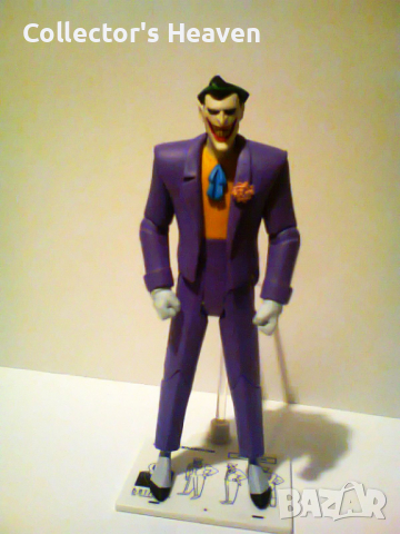 2015 DC Collectibles Batman The Animated Series The Joker Батман екшън фигурка фигура играчка, снимка 6 - Колекции - 44877311