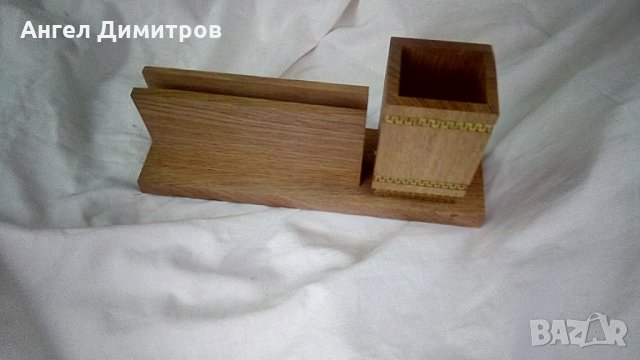 Дървен моливник писалник СССР с метален обков 40 години от победата, снимка 9 - Антикварни и старинни предмети - 34905280