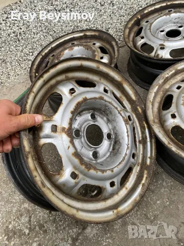 Джанти 4.100 14 цола!, снимка 5 - Гуми и джанти - 47400554